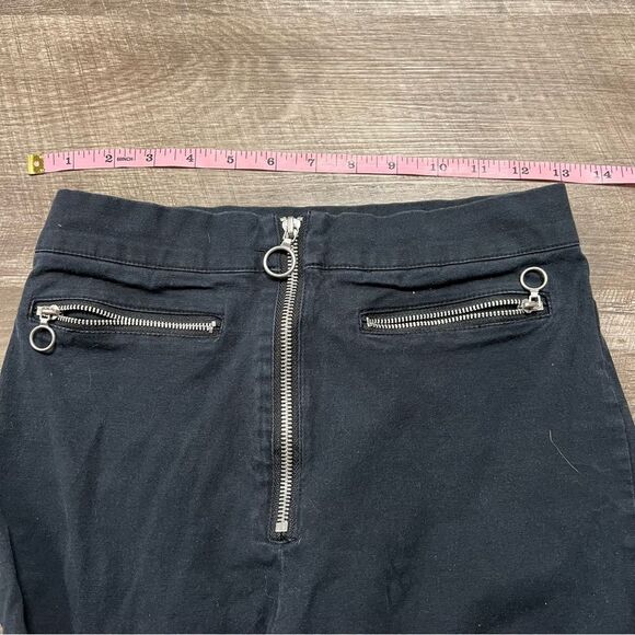 Urban Outfitters Black High Waist Pants Size 2 - Picture 8 of 10
